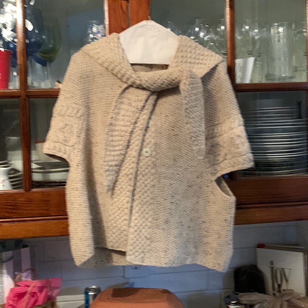 Far away from close for‎ Anthropologie sweater/sweater vest. NWOT. Retail 160